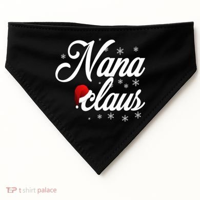 Nana Claus USA-Made Doggie Bandana