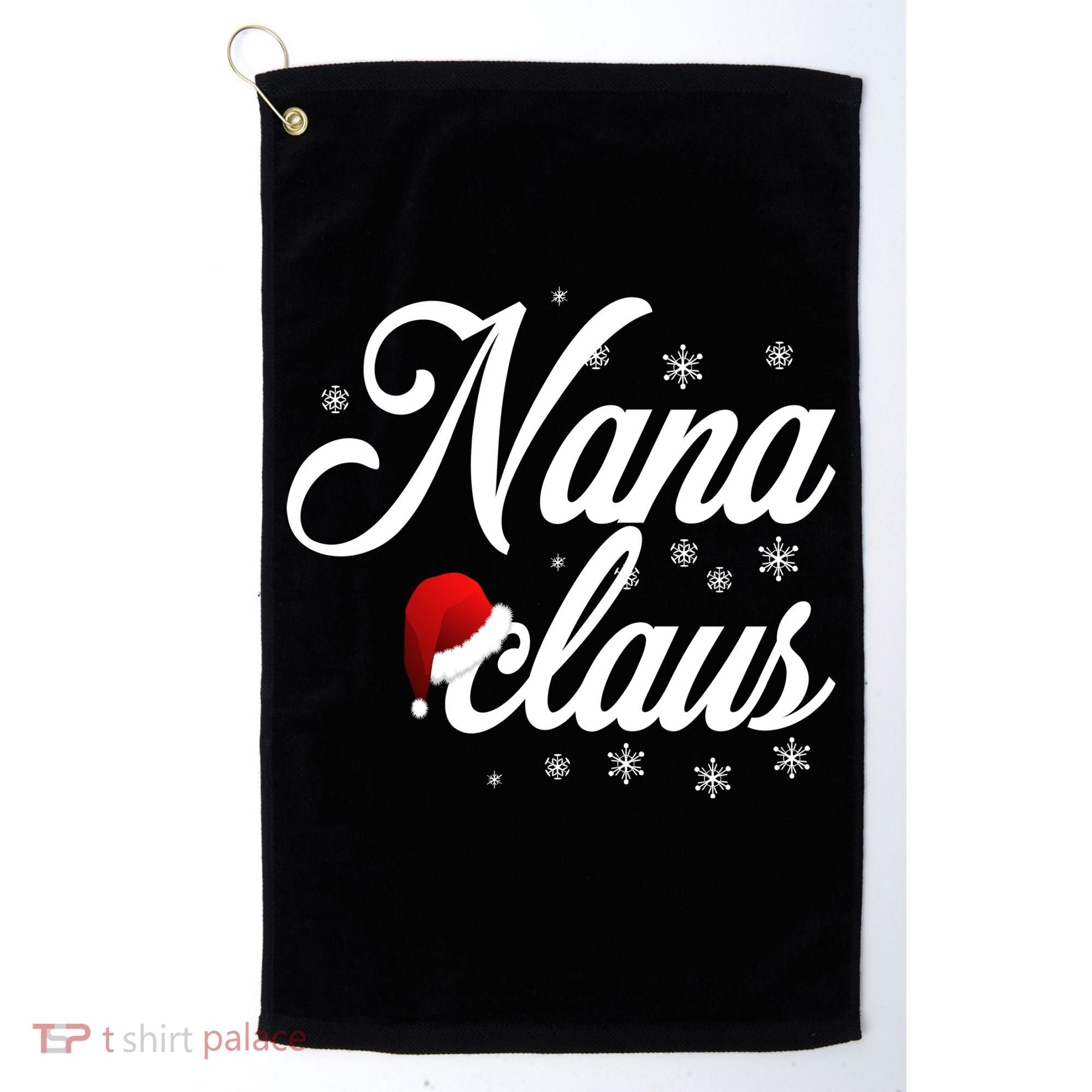 Nana Claus Golf Towel