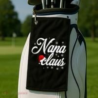 Nana Claus Golf Towel thumb 2