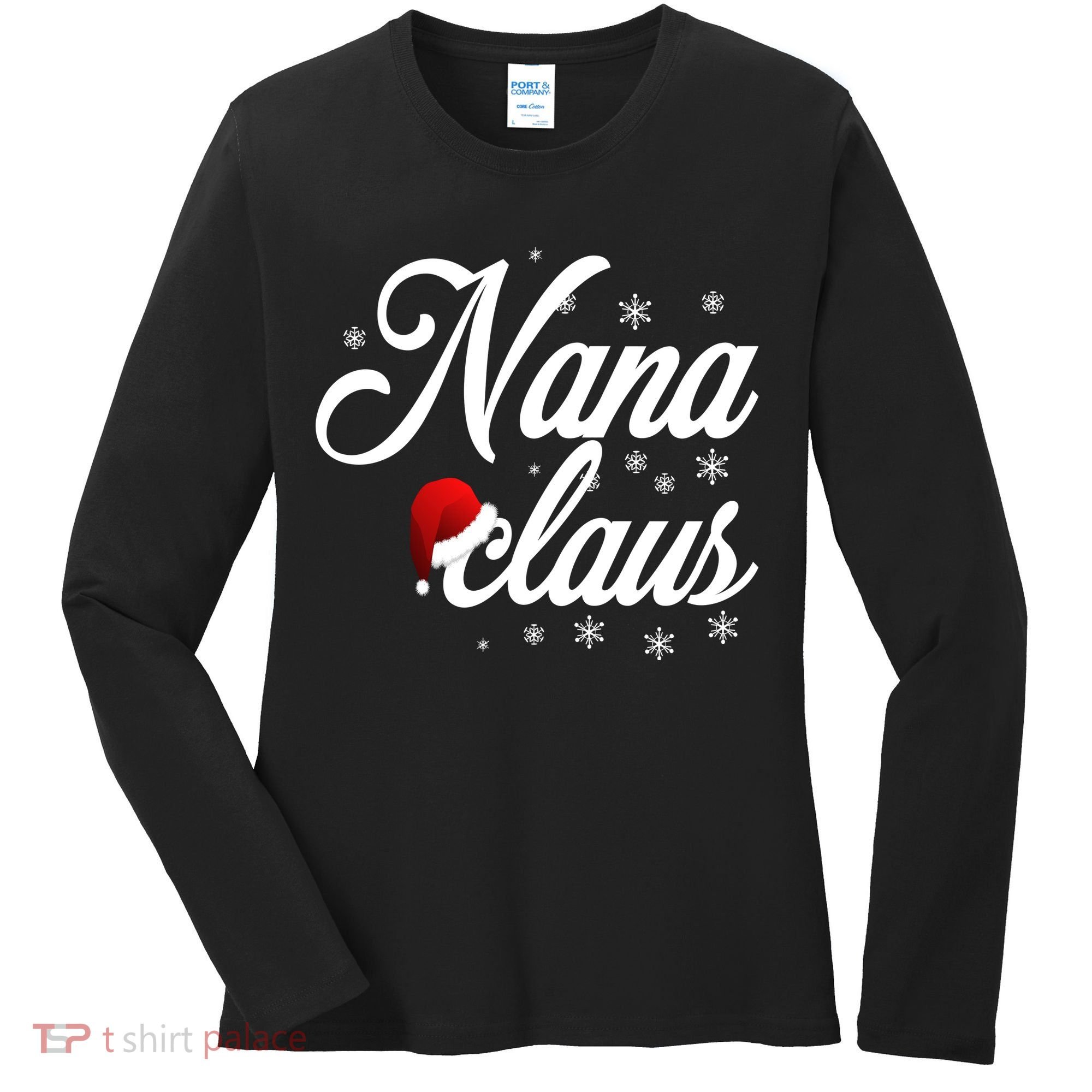 Nana Claus Women's Long Sleeve Shirt