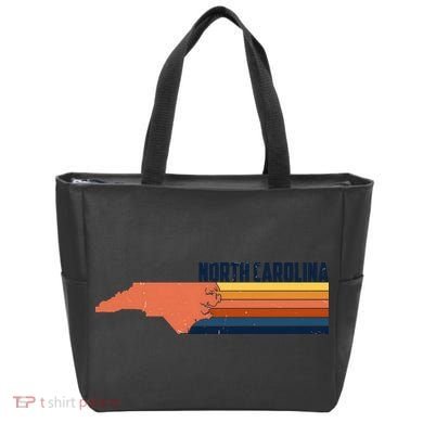 Retro Vintage North Carolina Tote Bag