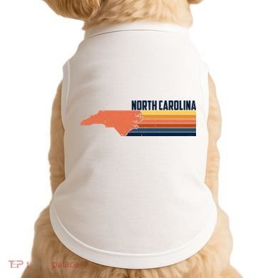 Retro Vintage North Carolina Doggie Tank