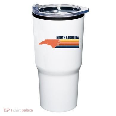 Retro Vintage North Carolina Tumbler