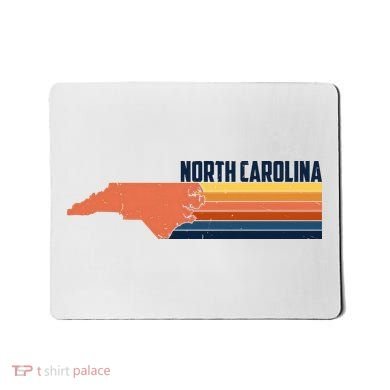 Retro Vintage North Carolina Mousepad