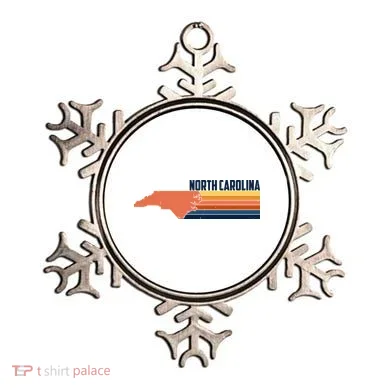 Retro Vintage North Carolina Ornament