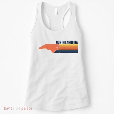 Retro Vintage North Carolina Women's Tank Top