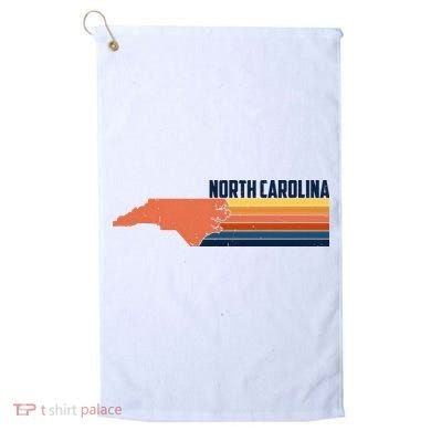 Retro Vintage North Carolina Golf Towel
