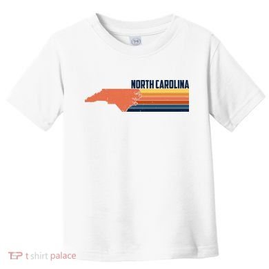 Retro Vintage North Carolina Toddler T-Shirt