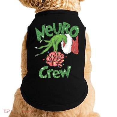 Neuro Crew Nurse Christmas Doggie Tank