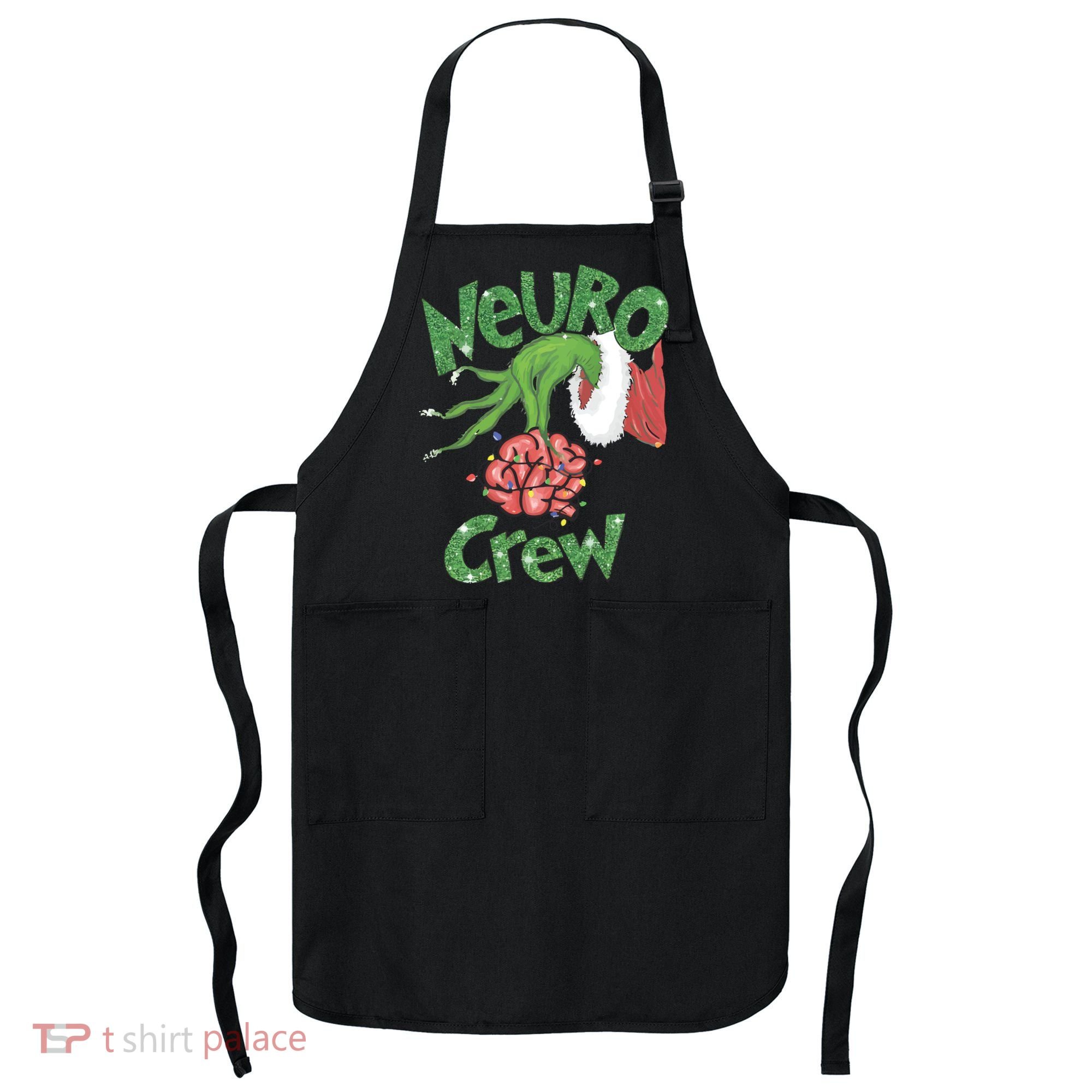 Neuro Crew Nurse Christmas Apron