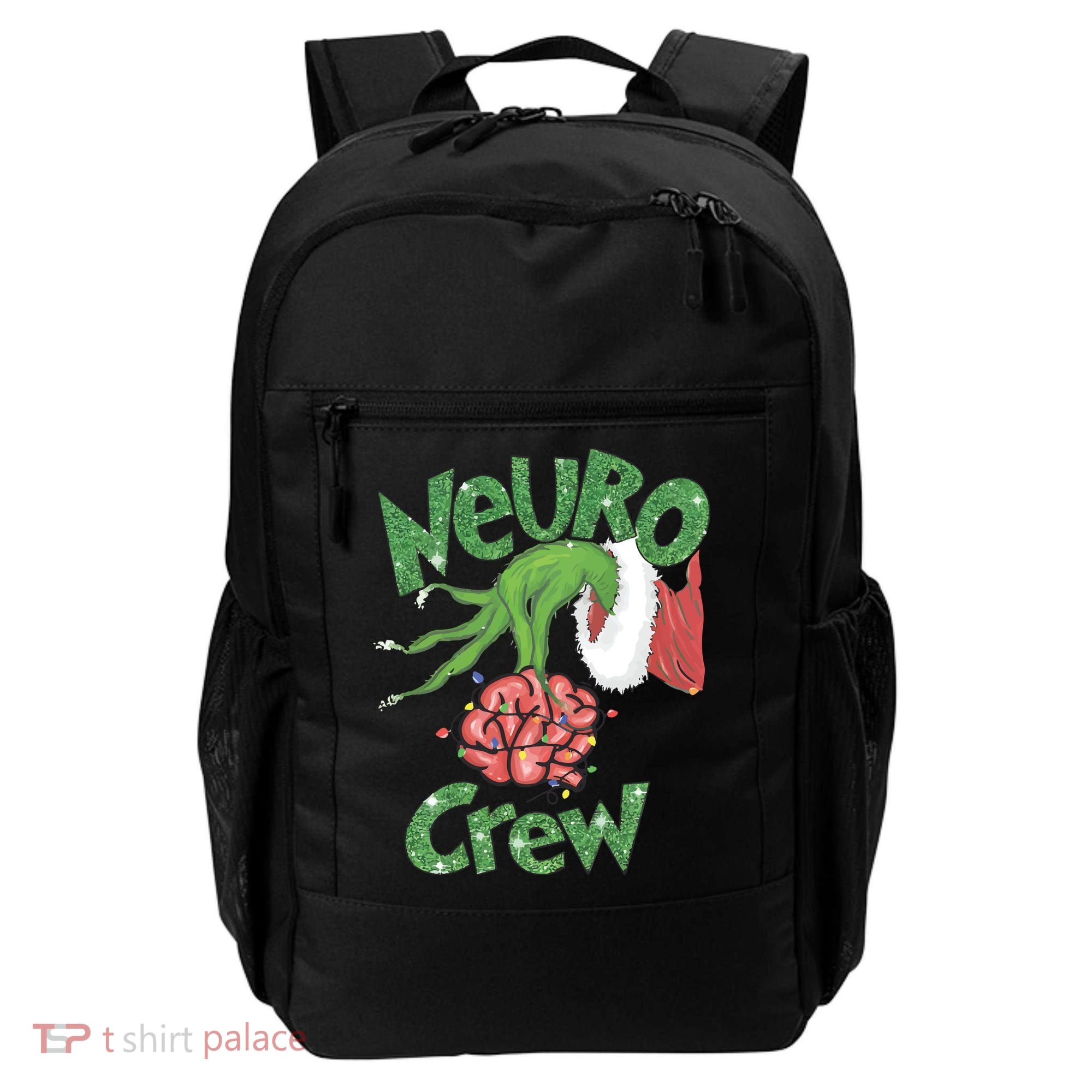 Neuro Crew Nurse Christmas Backpack