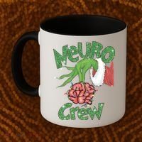 Neuro Crew Nurse Christmas Coffee Mug thumb 2