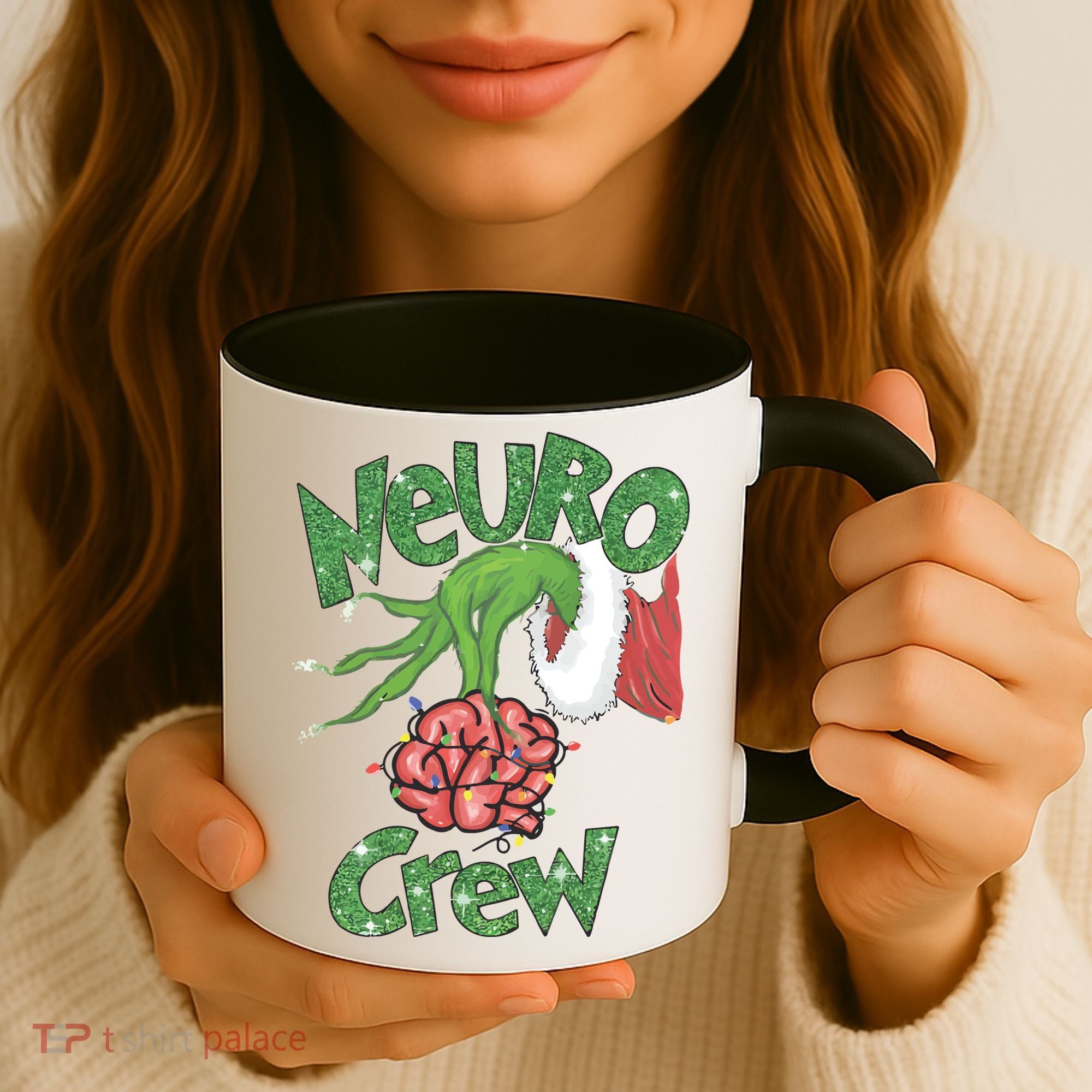 Neuro Crew Nurse Christmas Coffee Mug