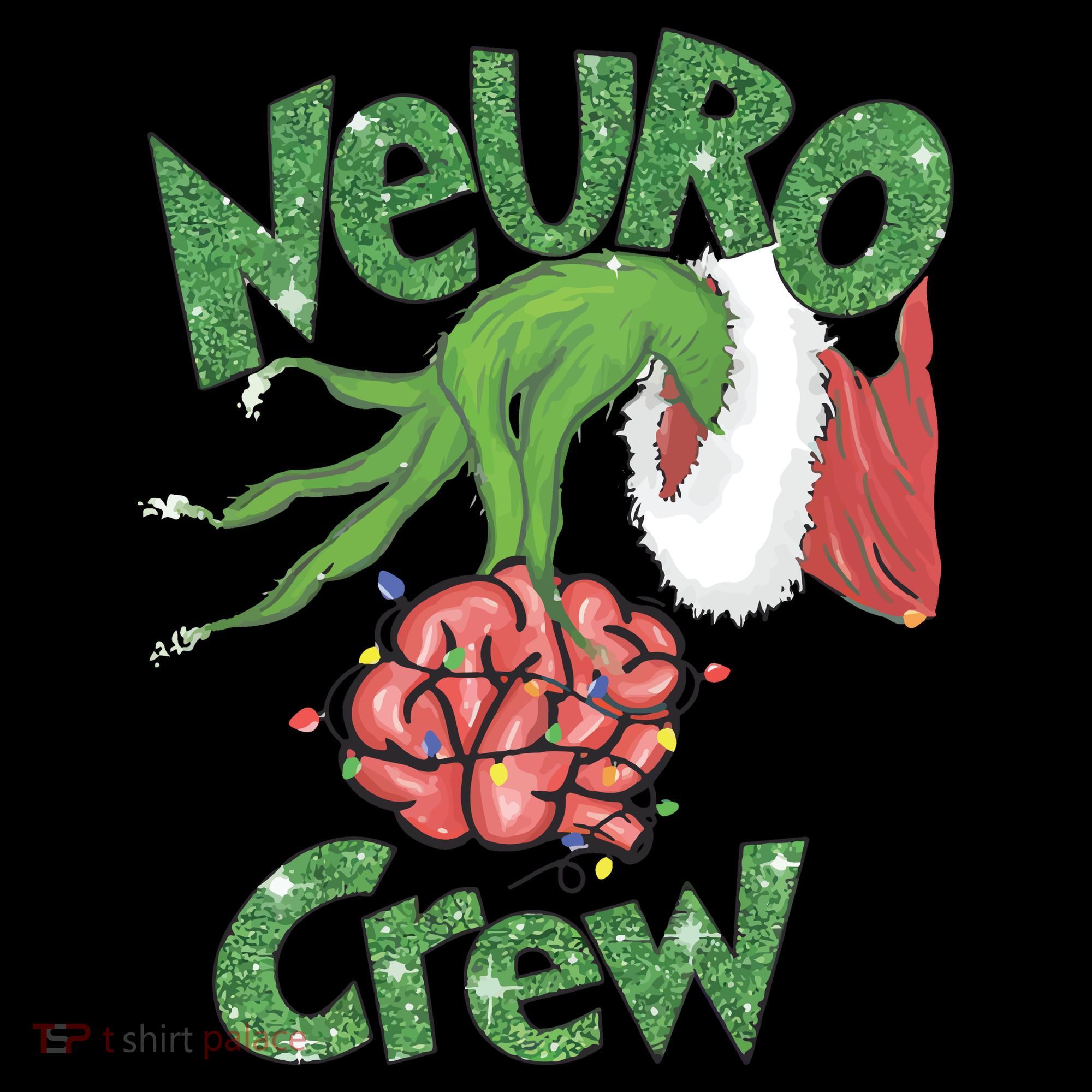 Neuro Crew Nurse Christmas Women's Hoodie