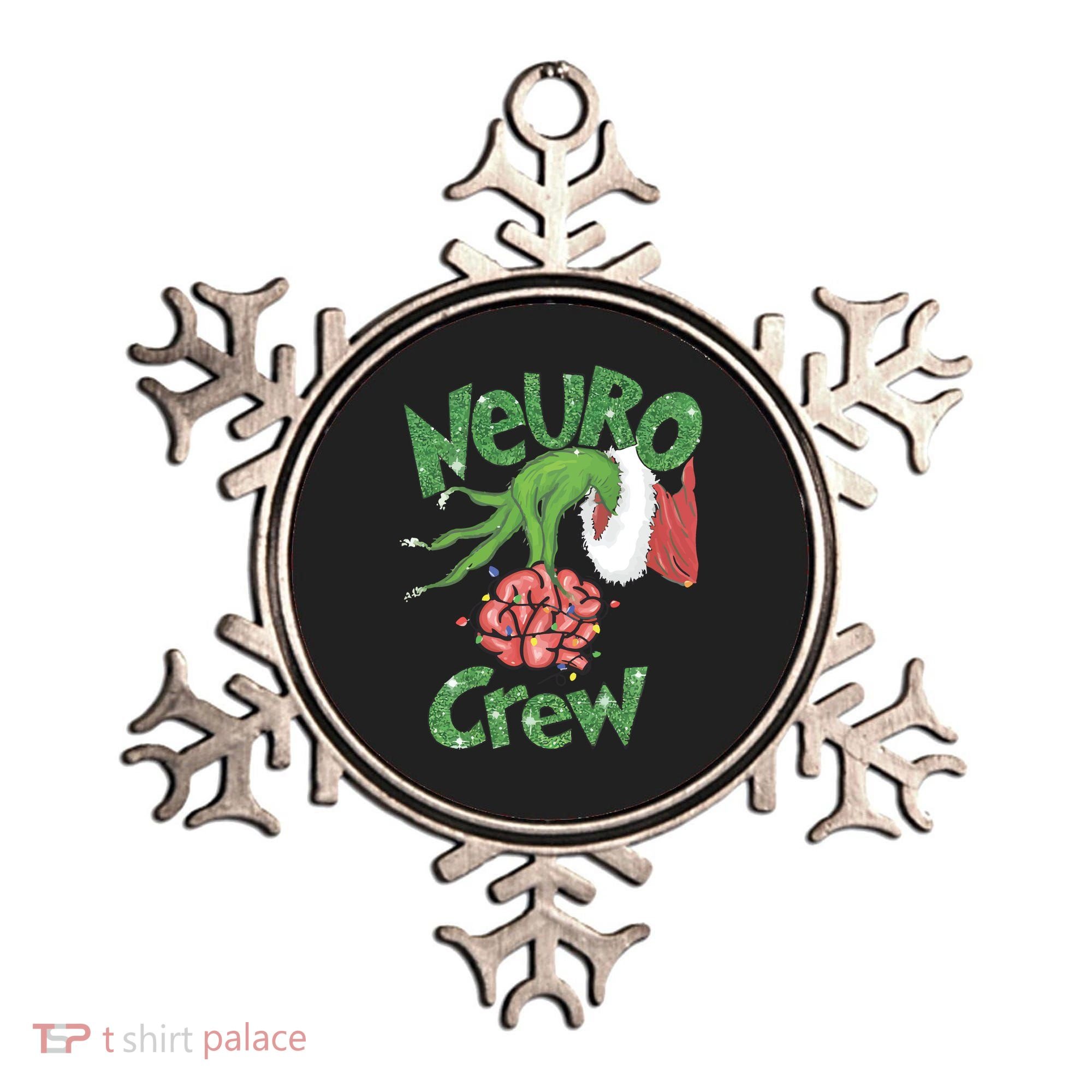 Neuro Crew Nurse Christmas Ornament