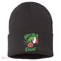 Neuro Crew Nurse Christmas Sustainable Knit Beanie thumb 0