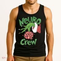 Neuro Crew Nurse Christmas Tank Top thumb 3