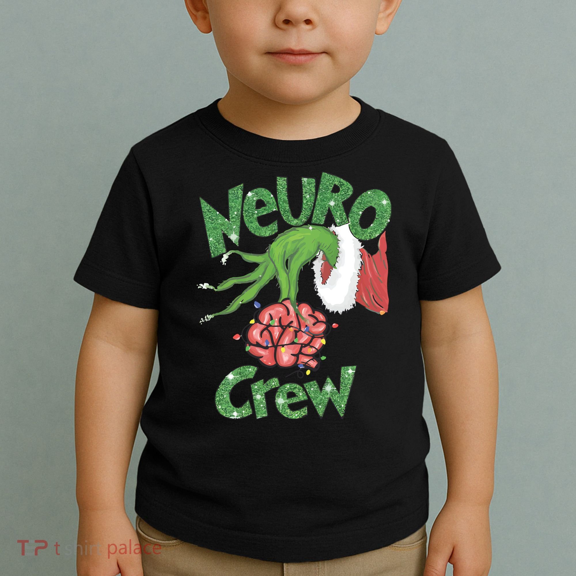Neuro Crew Nurse Christmas Toddler T-Shirt