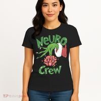 Neuro Crew Nurse Christmas Women's T-Shirt thumb 4