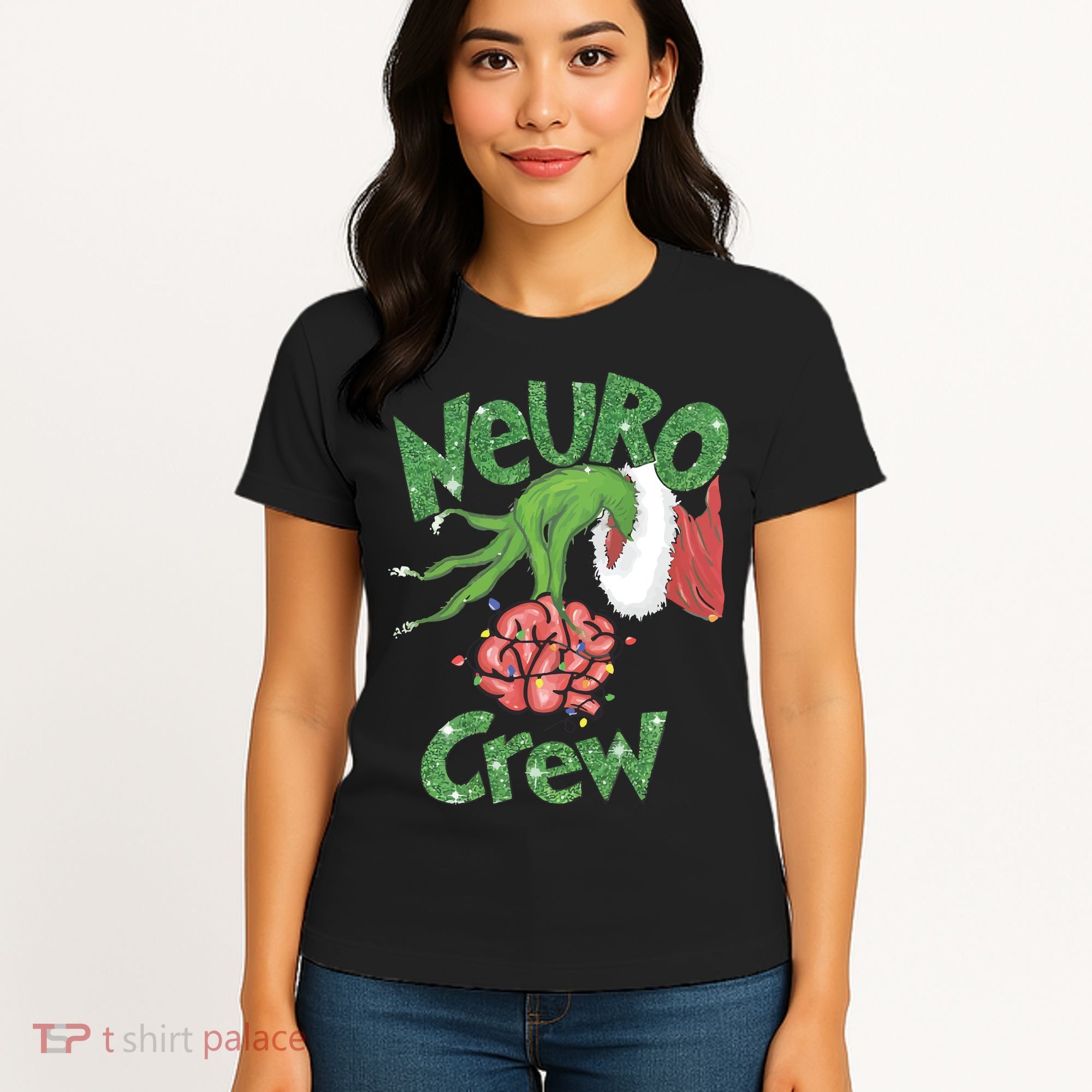 Neuro Crew Nurse Christmas Women's T-Shirt