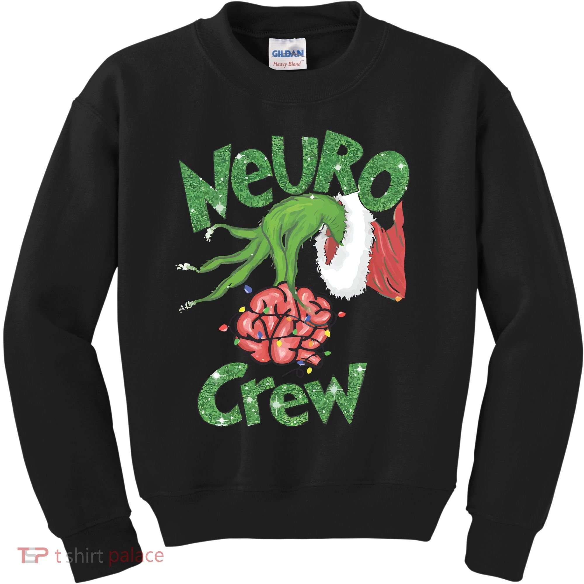 Neuro Crew Nurse Christmas Kids Sweatshirt
