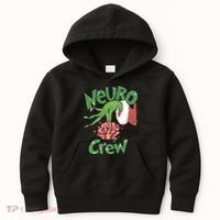 Neuro Crew Nurse Christmas Kids Hoodie thumb 0