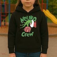 Neuro Crew Nurse Christmas Kids Hoodie thumb 3