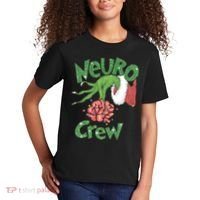Neuro Crew Nurse Christmas Kids T-Shirt thumb 2