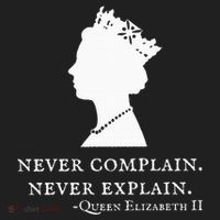 Never Complain Never Explain Queen Ii Elizabeth England Hat thumb 2
