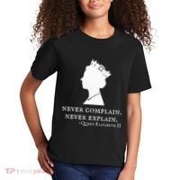 Never Complain Never Explain Queen Ii Elizabeth England Kids T-Shirt thumb 2