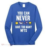 Nft Crypto Non Fungible Token Digital Art Collectibles Token Cool Gift Long Sleeve Shirt thumb 0