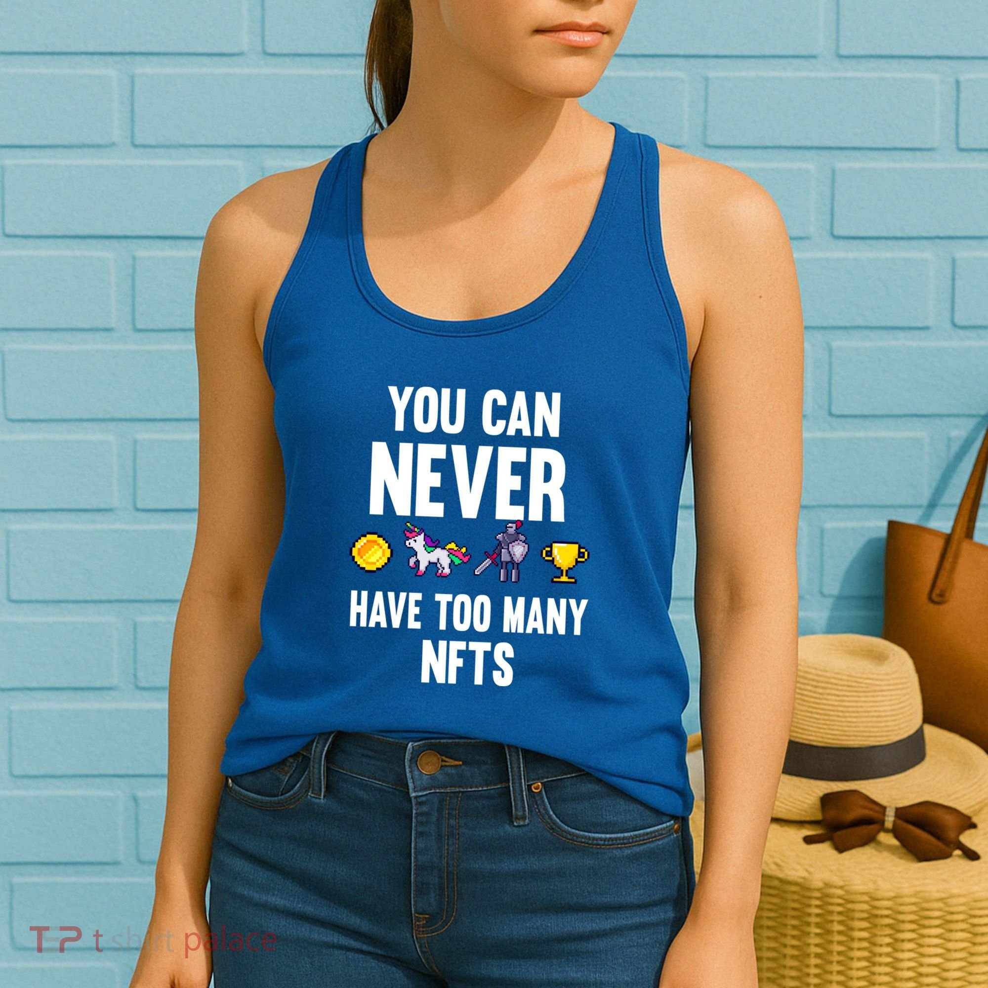 Nft Crypto Non Fungible Token Digital Art Collectibles Token Cool Gift Women's Tank Top