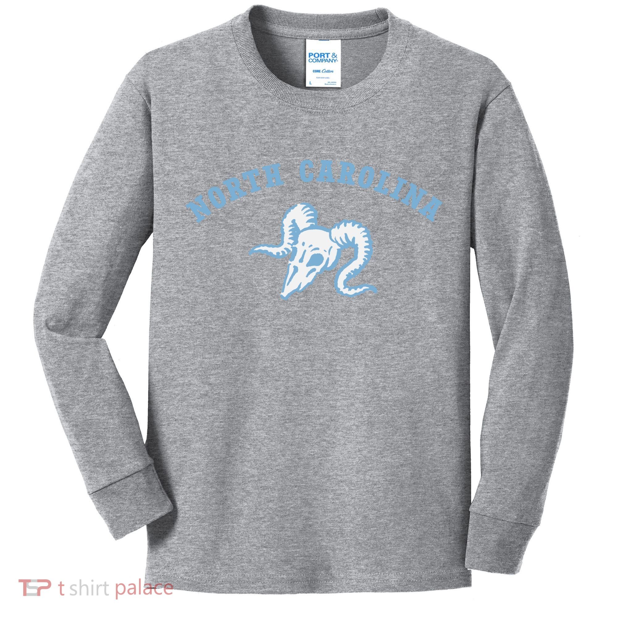 North Carolina Kids Long Sleeve Shirt