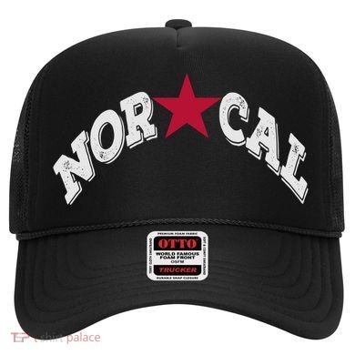 Northern California Norcal Nexa Rust Font Style Gift Hat