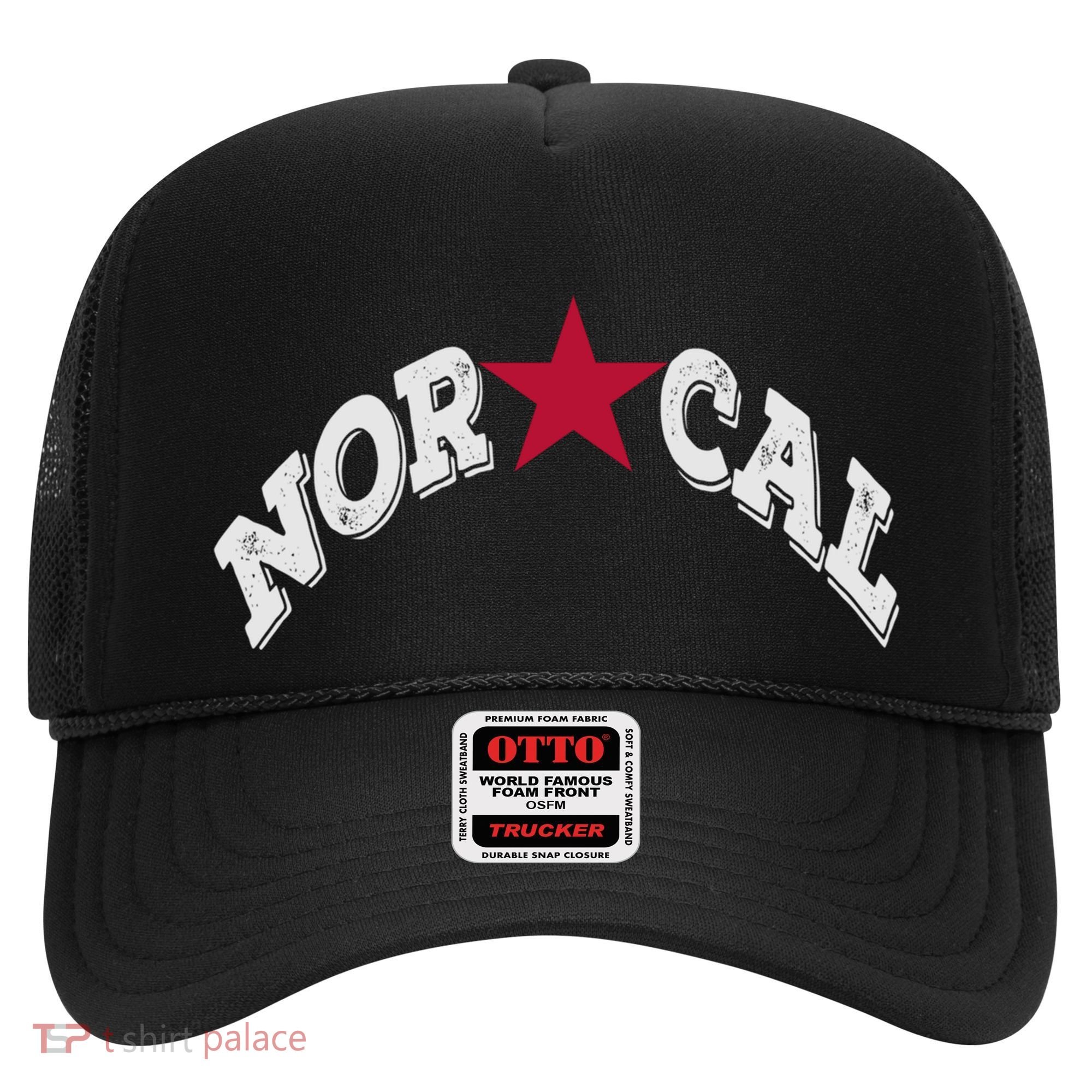 Northern California Norcal Nexa Rust Font Style Gift Hat