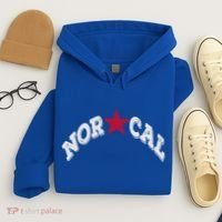 Northern California Norcal Nexa Rust Font Style Gift Hoodie thumb 4