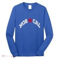 Northern California Norcal Nexa Rust Font Style Gift Long Sleeve Shirt thumb 0