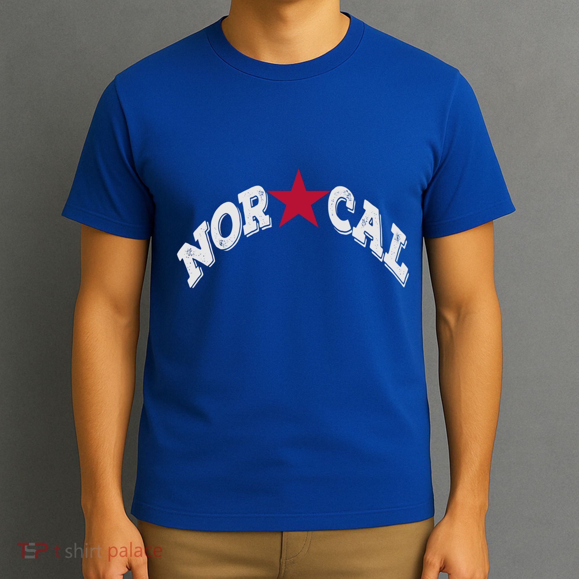 Northern California Norcal Nexa Rust Font Style Gift T-Shirt