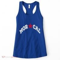 Northern California Norcal Nexa Rust Font Style Gift Women's Tank Top thumb 0
