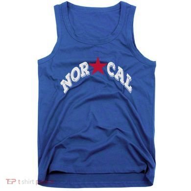 Northern California Norcal Nexa Rust Font Style Gift Tank Top
