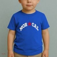 Northern California Norcal Nexa Rust Font Style Gift Toddler T-Shirt thumb 2