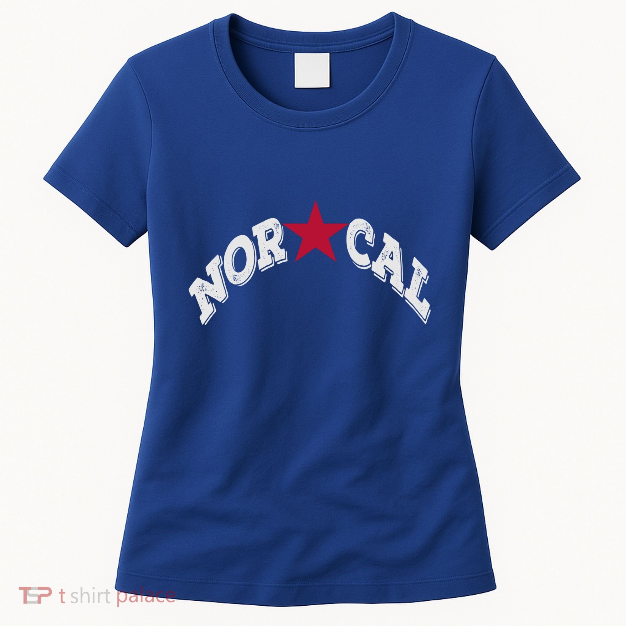 Northern California Norcal Nexa Rust Font Style Gift Women's T-Shirt