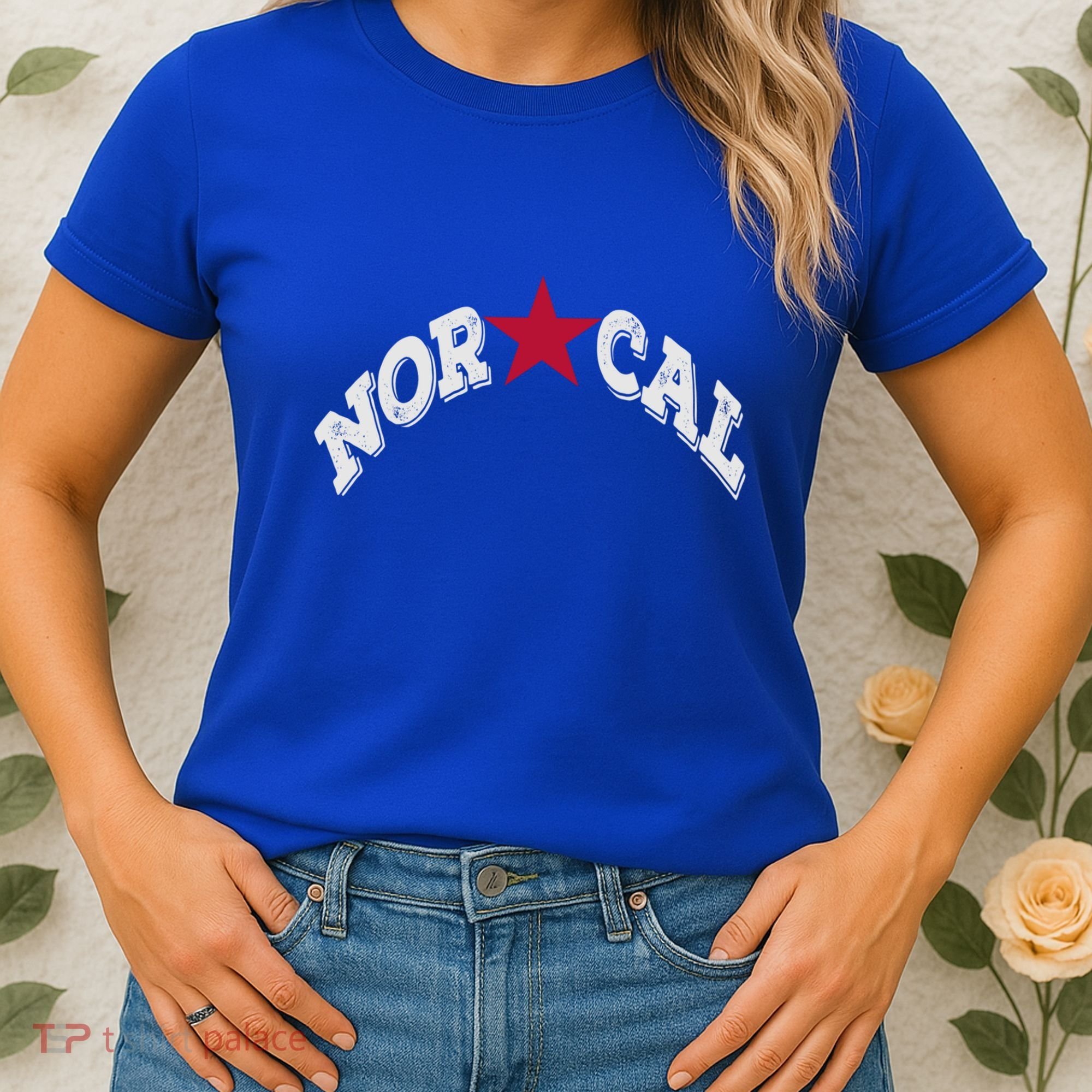 Northern California Norcal Nexa Rust Font Style Gift Women's T-Shirt