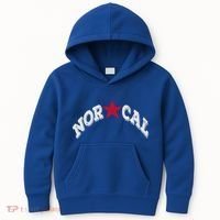 Northern California Norcal Nexa Rust Font Style Gift Kids Hoodie thumb 0