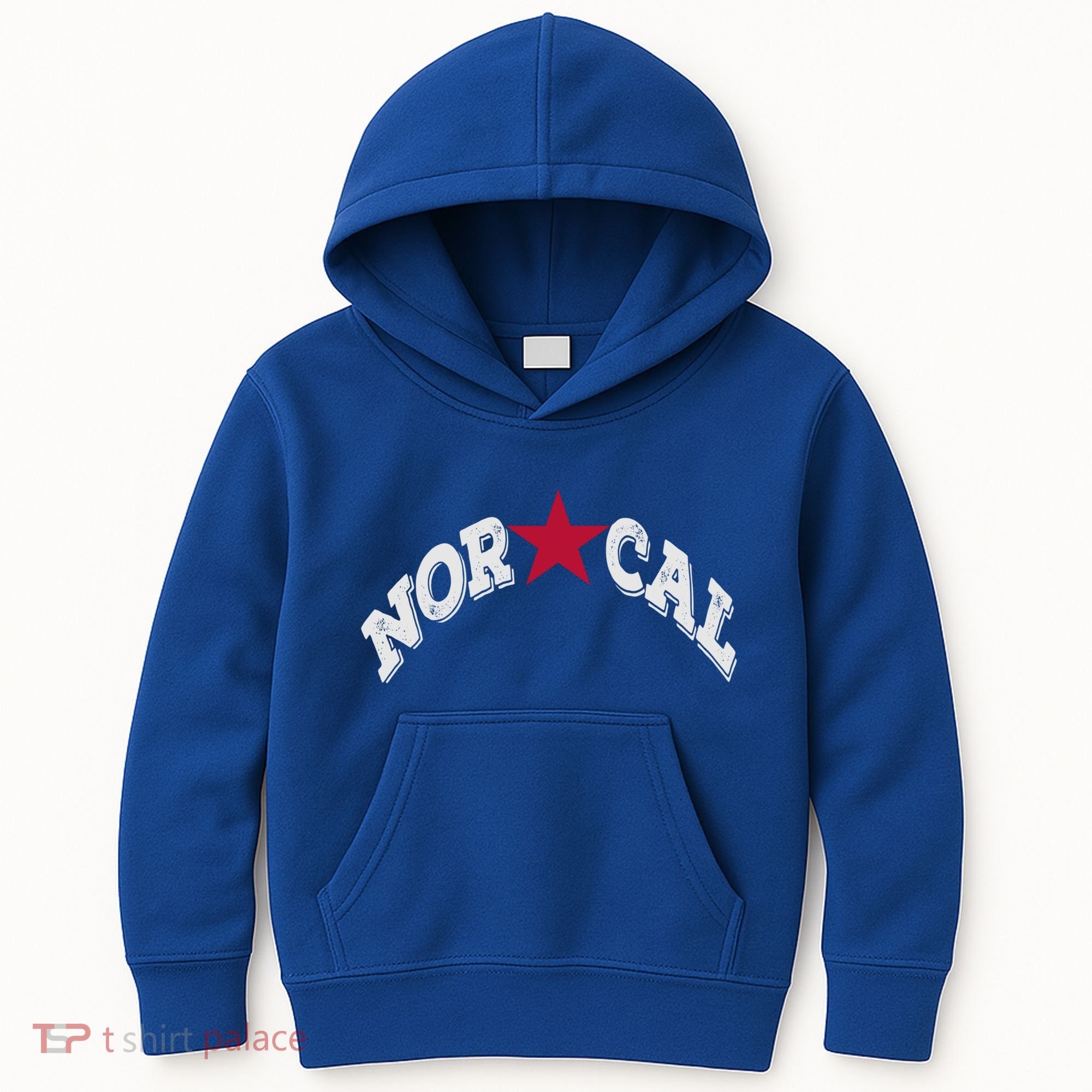 Northern California Norcal Nexa Rust Font Style Gift Kids Hoodie