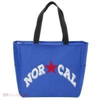 Northern California Norcal Nexa Rust Font Style Gift Tote Bag thumb 0