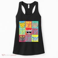 New Cats On He Block Funny Pop Culture Cat Hemed Party Women's Tank Top thumb 0
