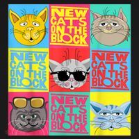 New Cats On He Block Funny Pop Culture Cat Hemed Party Women's Tank Top thumb 5