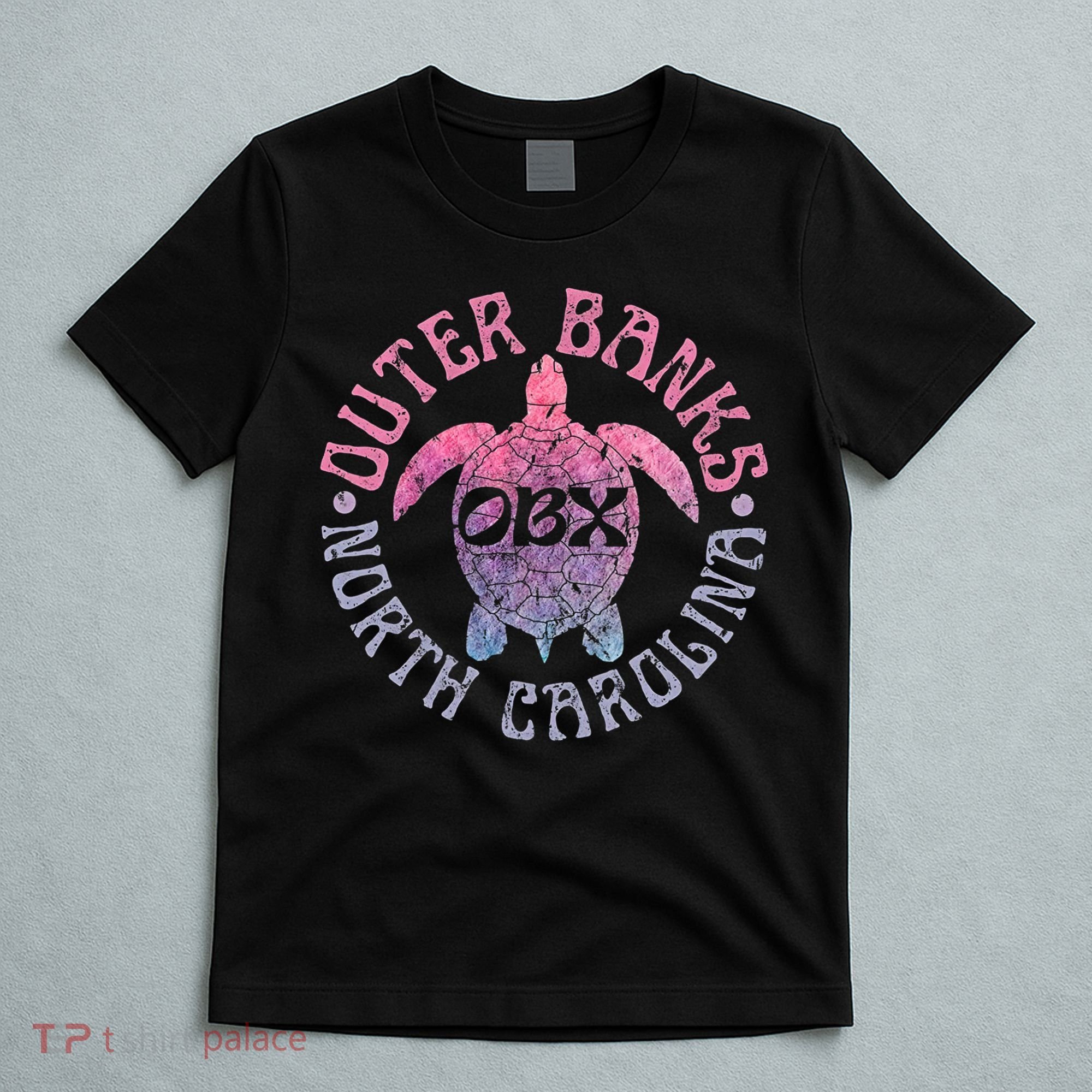 North Carolina Obx Sea Turtle Beach Vintage Great Gift T-Shirt
