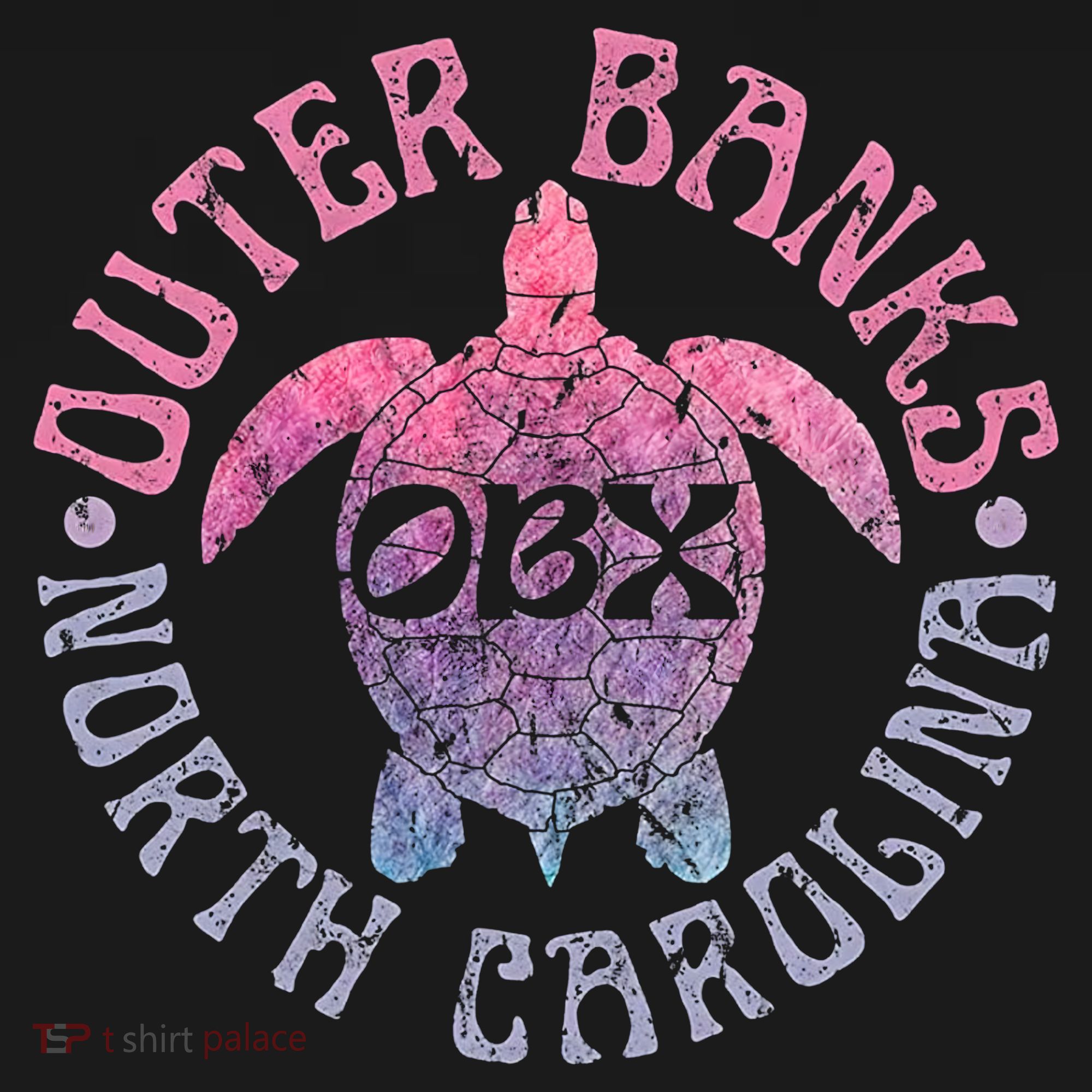 North Carolina Obx Sea Turtle Beach Vintage Great Gift T-Shirt